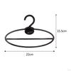 20 Oval Scarf Shawl Tie Rack Accessories Multipurpose Universal Space Saving Display for