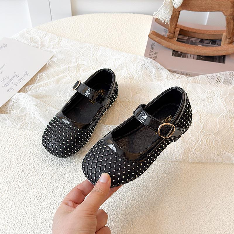 Korean-Style Soft-Soled Leather Shoes for Girls - Spring/Autumn 2025 New Fashion