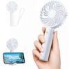 Handheld Fan Innovative Super High Portable 7 Airflow USB Rechargeable Mini Heatstroke Heat Strap Easy To Gift [2026 Model, Airflow, 2-in-1 Function]