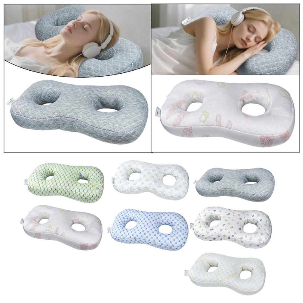 Ear Piercing Pillow Guard Protector Breathable Ear Hole Pillow for Piercings