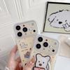 Cute Kawaii Dessert Shop Westie Dog Phone Case IPhone 17 Pro Max 16 Magnetic Snap-on Cover With Kickstand