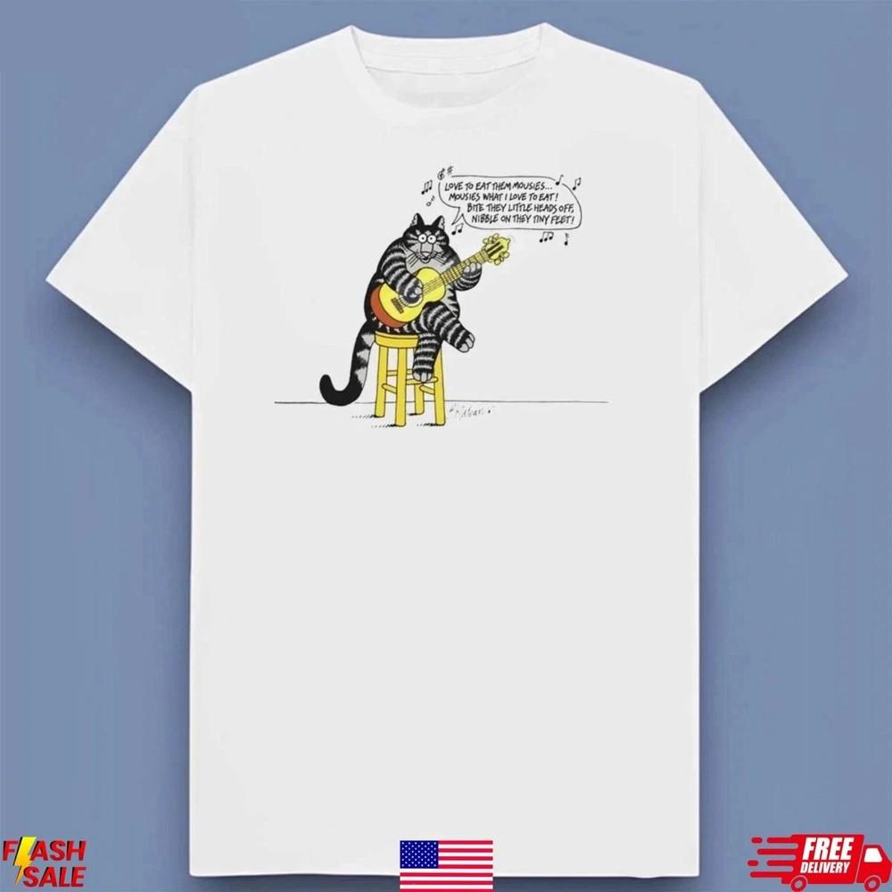B Kliban Eat Them Mousies Unisex TShirt Size S4XL Unisex T-Shirt L