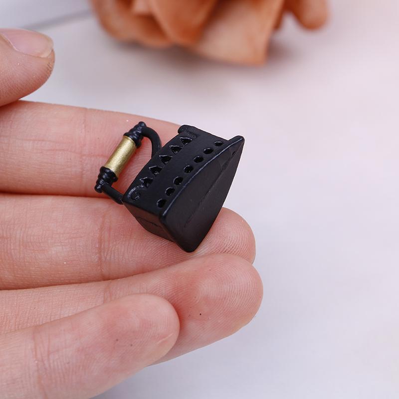 1:12 Dollhouse Miniature Iron With Ironing Board Set Classic Furniture Toys