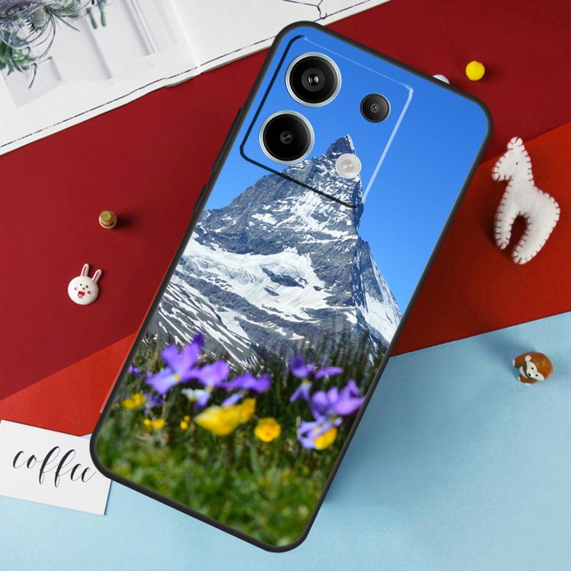 

Zermatt Matterhorn Swiss Mountain Case for Xiaomi Redmi Note 13 12 10 8 9 11 Pro 12S 10S 11S Redmi 13C 10A 10C 9C 12C Cover Redmi Note 12S
