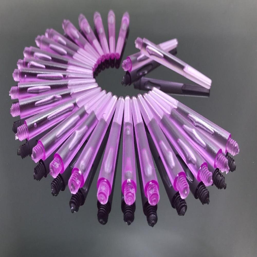 45mm/35mm Transparent Dart Stems with Stainless Steel O Ring Darts Shafts 4.5mm Screw Thread
