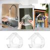 Clear Window Mounted Bird Feeder 360 Degree Visibility Window Feeder For Home Or Office Use Bird Observation Accessory