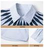 FULONGZAI 2025 Spring Parent-Child Vertical Stripe Shirt for Boys and Girls