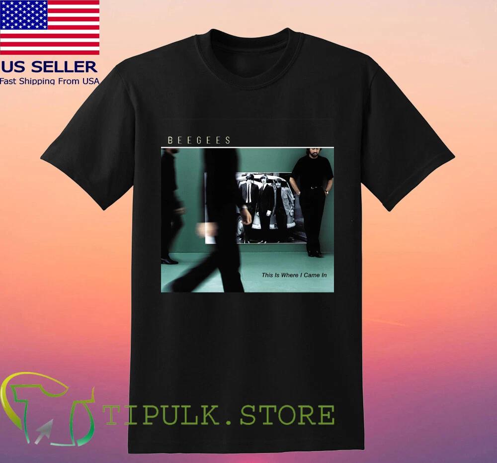 Bee Gees Bee Gees This Is Where I Came In Men s Black Size S-5XL S