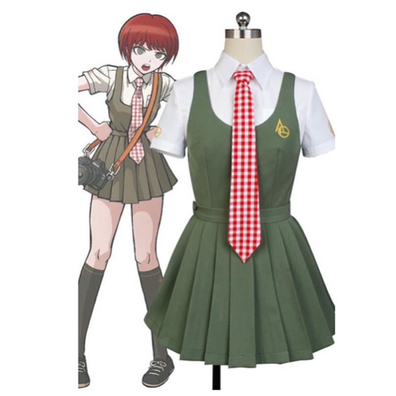

Danganronpa Dangan Super Ronpa Махиру Коидзуми Косплей Костюм Наряд Маскарадный костюм S