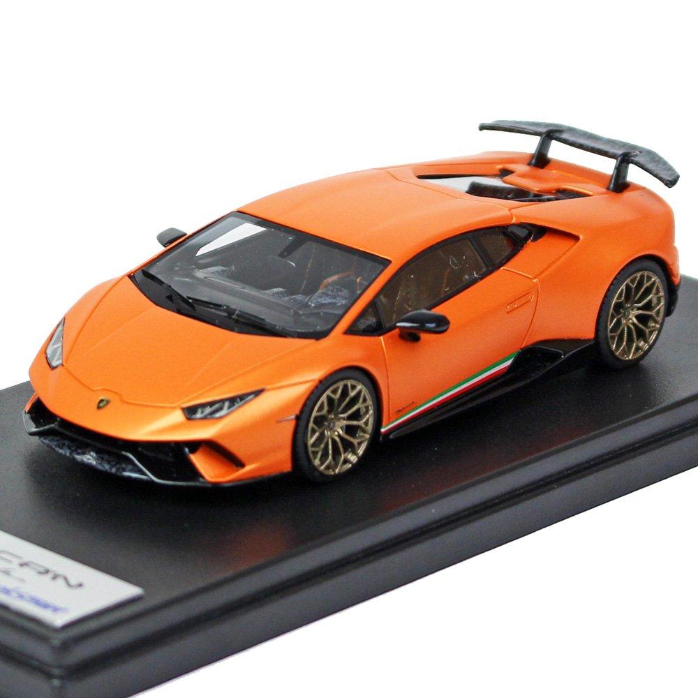 LOOKSMART Scale Lamborghini Huracan Diecast Car LAMBORGHINI HURACAN PERFORMANTE 2016 MATT ORANGE LS469A 1/43 - - LP620-2
