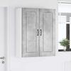 Dishwasher Front Panel Kalmar Concrete Grey 80 x 31 x 100 cm