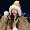 Women S Fair Isle Style Knit Beanie Winter Warm Casual Outdoor Hat