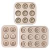 6/9/12 Hole Reusable Baking Tray Baking Pan Carbon Steel Cake Baking Mold Non-Stick Muffin DIY Cake Pan Moulds Donut Baking
