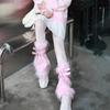 Faux Furs Leg Warmer Winter Warm Furs Boot Cuffs Cover,Party Costumes Shoe Cover