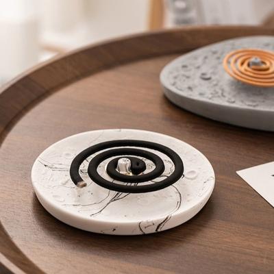 Handmade Mosquito Coil Holder Sturdy Mosquito Coil Tray Ash Collection Tray Incense Base  Bedroom