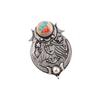 Beautiful Spiny Oyster Gemstone 925 Stamped Silver Handcrafted Jewelry Pendant CP-22-44