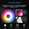 Thermalright Grand Vision 360 ARGB Black CPU AIO Cooler, PC 360 Specification Water Cooling System, 480x480 Resolution IPS LCD Screen, AM4AM5 & Intel