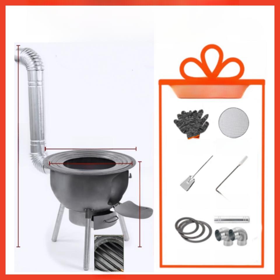 New Sle Rural Home Wood Burning Stove Portable Outdoor Large Pot Stove el Stove Equipment und Pot Stove