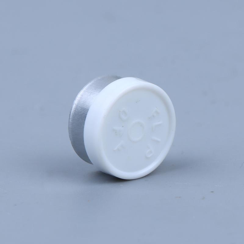100 stk Flipp-av Kapsel Glassampulle Aluminiumskapsel OD 13 mm Medisinsk Flaskekork Flasketopp Forseglet Aluminium-Plast Kombinasjonskapsel