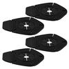 2 Pairs Car Wiper Arm Hole Protection Pad Holes Protective Cover