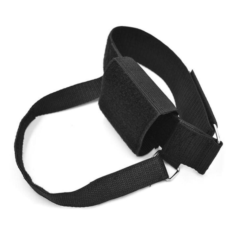 Adjustable Ankle Weights Strap for Weightlifting Dumbbell Foot Attachment Tibialis Trainer Leg Workout Hanging Strap