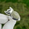 Sisters Day Sale Natural Rainbow Moonstone Rough Mother Ring 925 Sterling Silver