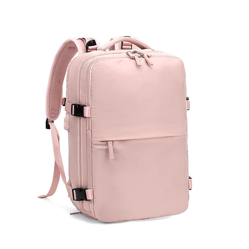 Unisex Travel Backpack: Large Capacity, Wet/Dry Separation, Laptop Compartment
