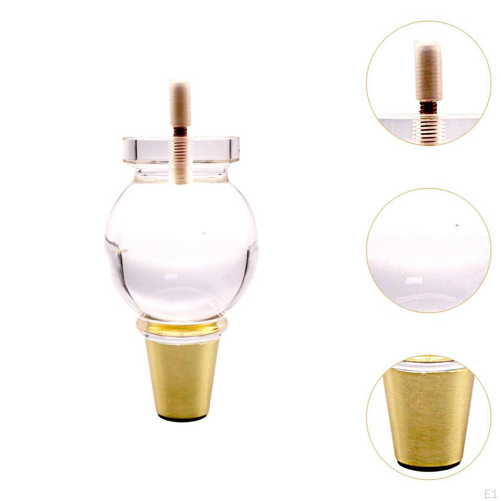 4 Pieces Acrylic Furniture Legs Cabinet Feet Home DIY Hardware Portable Sofa Couch Replacement