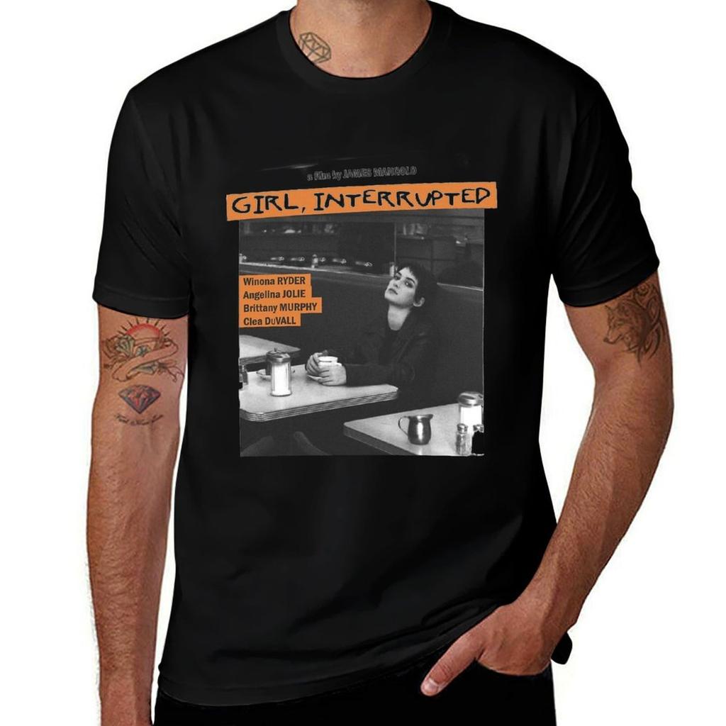 Girl Interrupted Alternative Movie Poster Tshirt Tough Fabric Work Tee