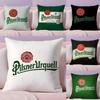 P-Pilsner U-Urquell Cushion Cover Plush Fabric Soft Double-Sided Printed Sofa Pillow Case Colorfast Home Decor Gift