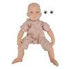 DIY Doll Parts Vinyl Reborn Doll Kit Unpainted Baby Doll Toy Accessories 22inch
