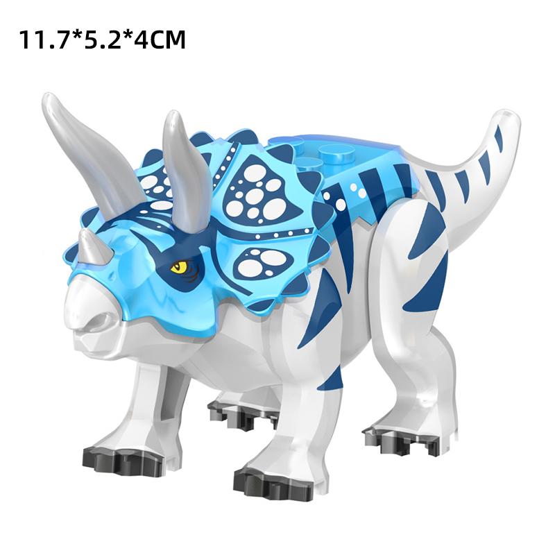 

Юрские динозавры Строительные блоки Индоминус Рекс Сделай сам Тираннозавр Фигурки Модели Детские игрушки Животные Рождественские подарки