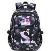Animation Cartoon Letter Printing Large Capacity Shoulder Bag Lightweight Primary And Secondary School Students Leisure Schoolbag