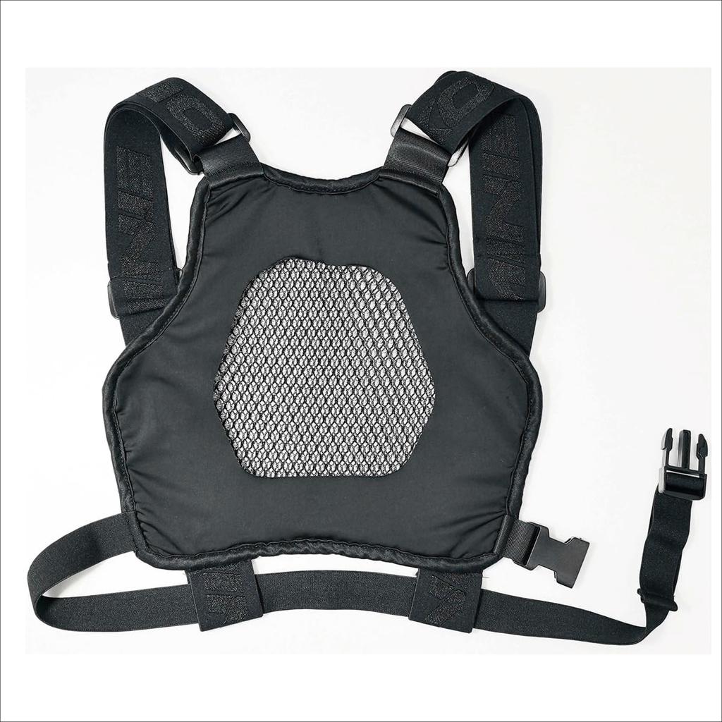 KOMINE 3D Dry Carbon Chest Protector for Black Free KK-908 Motorcycles,