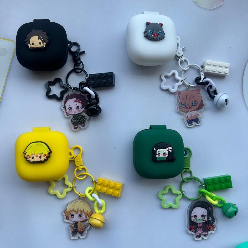 Compatible with Soundcore R10i NC Bluetooth Earphone Protective Case, R10i Cartoon Silicone P10i Soft Case