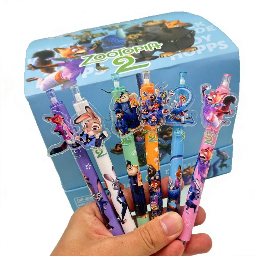 Zootopia 2 Animationsfilm Fuchs Nick Süßer Hase Judy Ins Kreativer Aufnäher Neutraler Stift Hochwertiger Schüler Druckbleistift