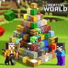 Magnetic Building Blocks Set Minecraft Style Magnetic Cube Puzzle Toy for Boys Kids Educational STEM Construction