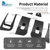 ABS Carbon Fiber 4pcs Window Lifter Switch Trim Cover LHD for Tesla Model Y Juniper Launch 2025 2026-UP Car Interior Accessories