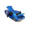Maisto 1/24 Scale Chevrolet Camaro ZL1 1968 Blue Classic Muscle Series Diecast Model Car (Finished Product) 32508