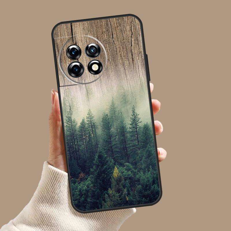Nature Forest Mountain Case For OnePlus 12R 10R 9R 10T 8T 8 9 10 Pro 11 12 OnePlus Nord CE 2 3 Lite N10 N20 Cover