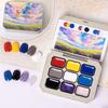 9-Cup Solid Pang Pang Gel Non-Wipe Gradient Macaron Oil Painting Gel Nail Set