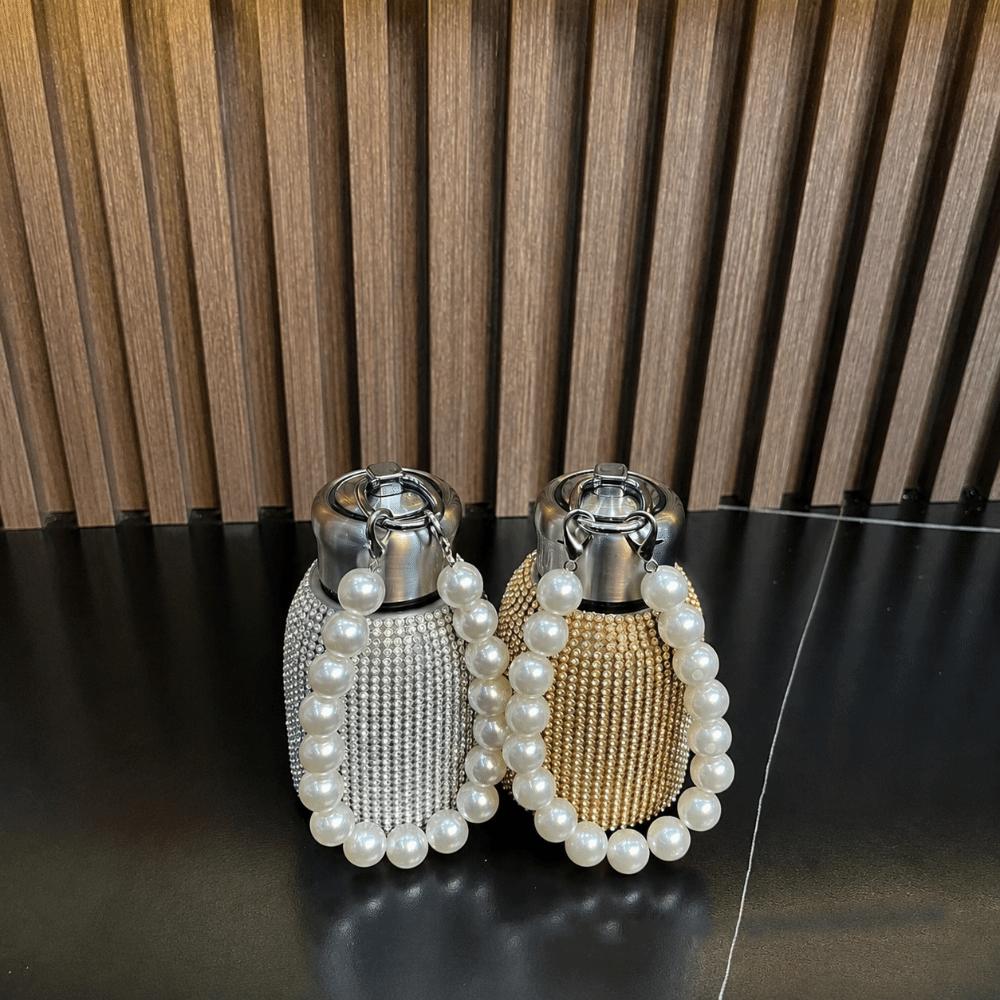 Bling Insulated Water Bottle 300ml Glitter Coffee Cup Drinkware Sparkling Vacuum Flasks  Home
