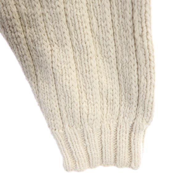 POLO SPORTS Linen Blend Long Sleeve Knit L Beige Sweaters and Tops Men's Used