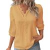 BITCED Women's Fashion Casual V-Neck 1/2 Sleeves Blouses & Shirts