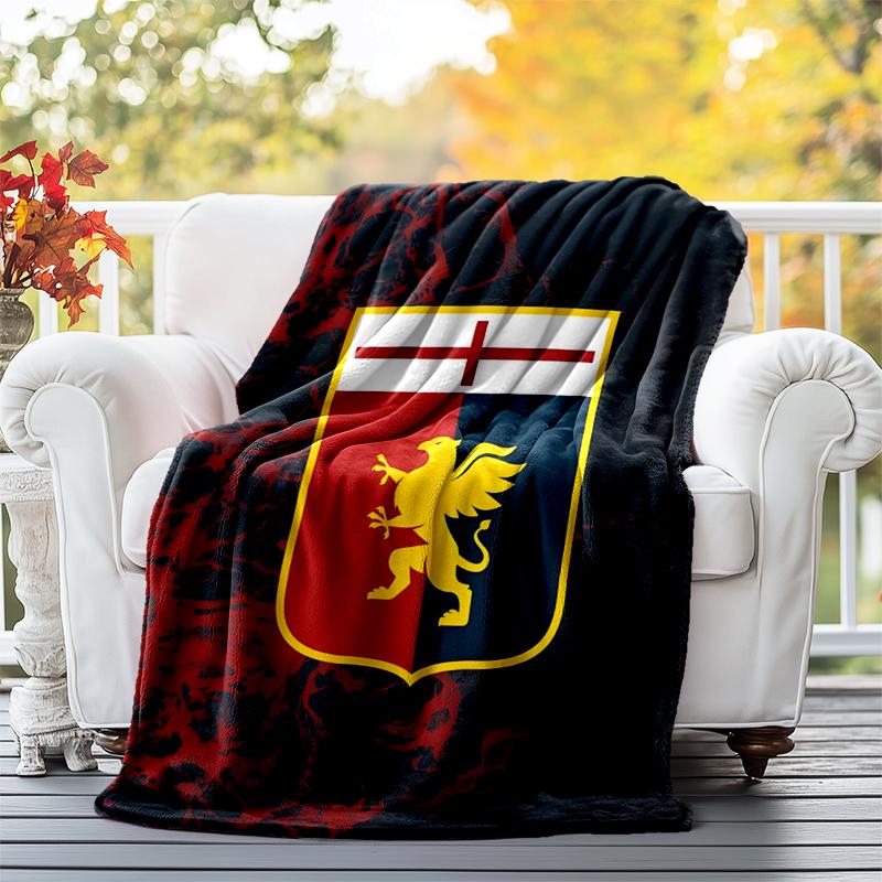 CFC Flannel Blanket Soft All-Season Throw, Design for Camping, Car Travel, Hiking Sofa, Bed, Office Perfect Gift for Parties