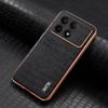 Xiaomi 15 Electroplated Crocodile Pattern Phone Case - Redmi K80/POCO F7Pro Anti-Fall Business Cover