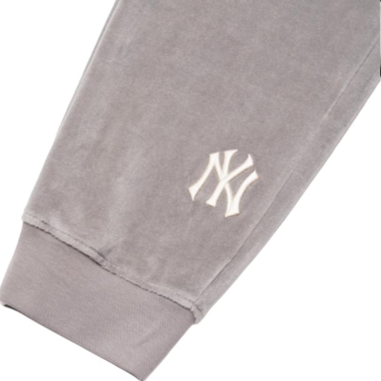New MLB Knitted Sports Pants Unisex Gray 3ATP00314-50GRD