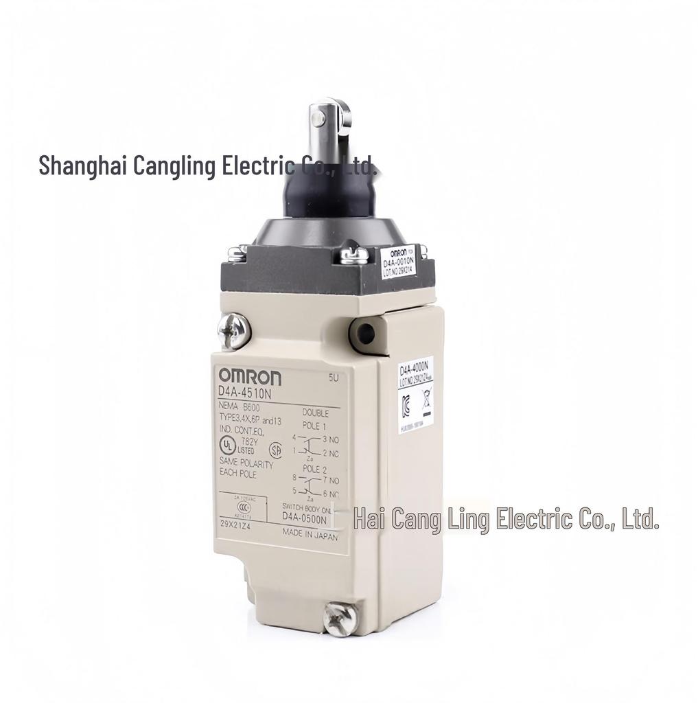 Omron D4V Series Limit Switches D4V-8166Z-N, D4V-8122Z-N, D4V-8169Z-N for China.