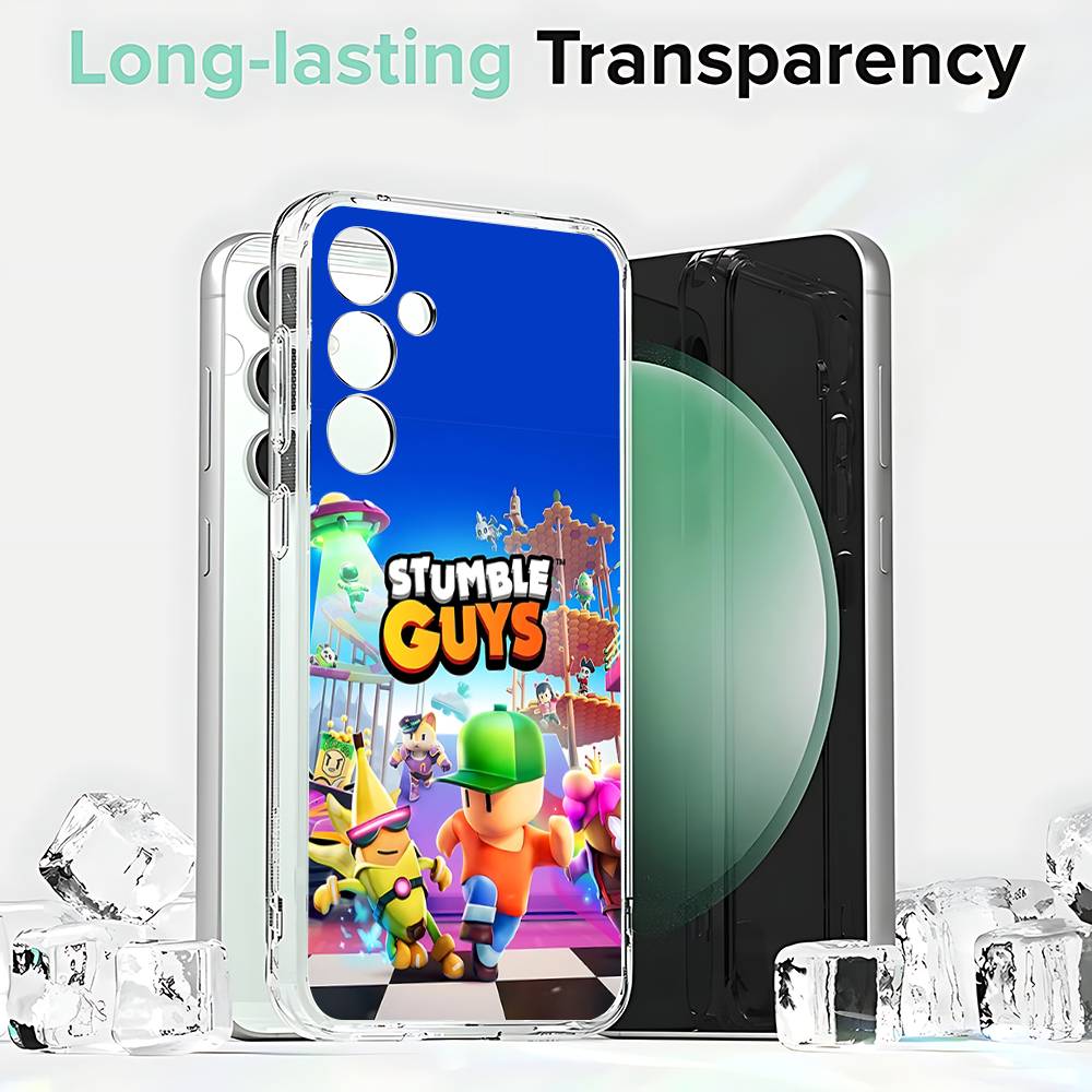 

S-Stumble Game G-Guys Phone Case Silicone For Samsung S30,23,21,22,20 FE lite,S10,9,PIus Note20ultra Soft Transparent SamsungS9plus