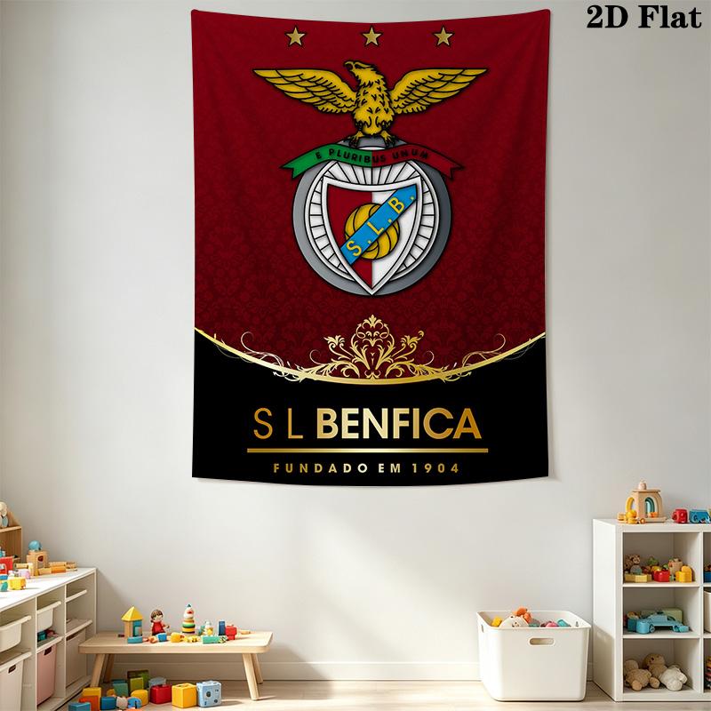 Cozy Benfica FC style Pattern Home Decor Tapestry, Wall Hanging, Decorative RV Wall Cloth.XGT0914500